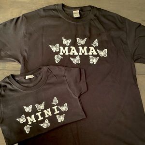 Mama & Mini Butterfly Shirts